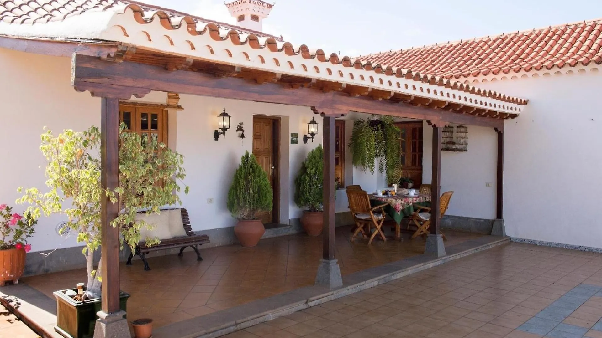 Typisch Kanarische Finca Elena Mit Eigenem Pool Valsequillo Spain